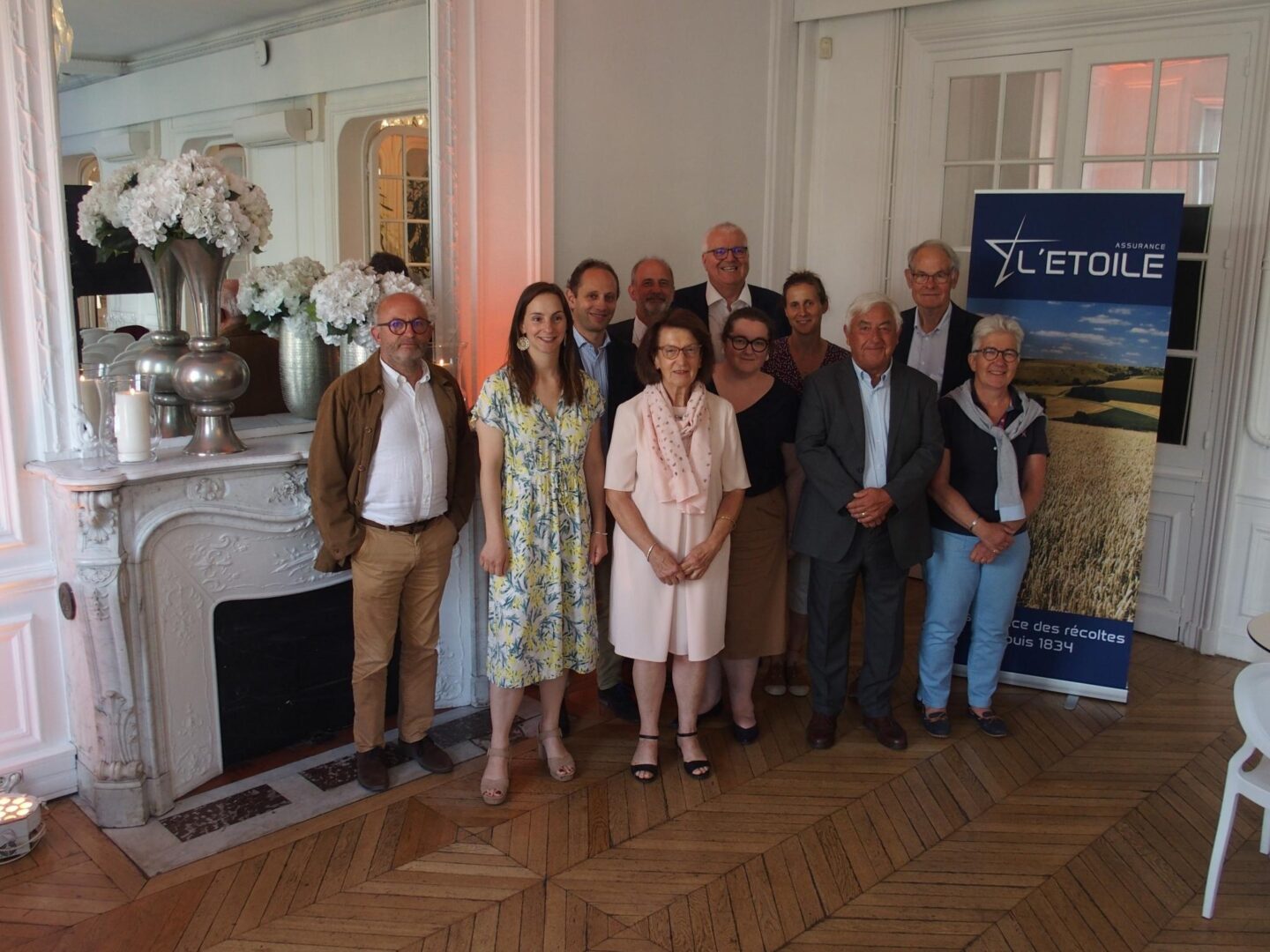 Photo de groupe du conseil d'administration de L’ETOILE Assurance